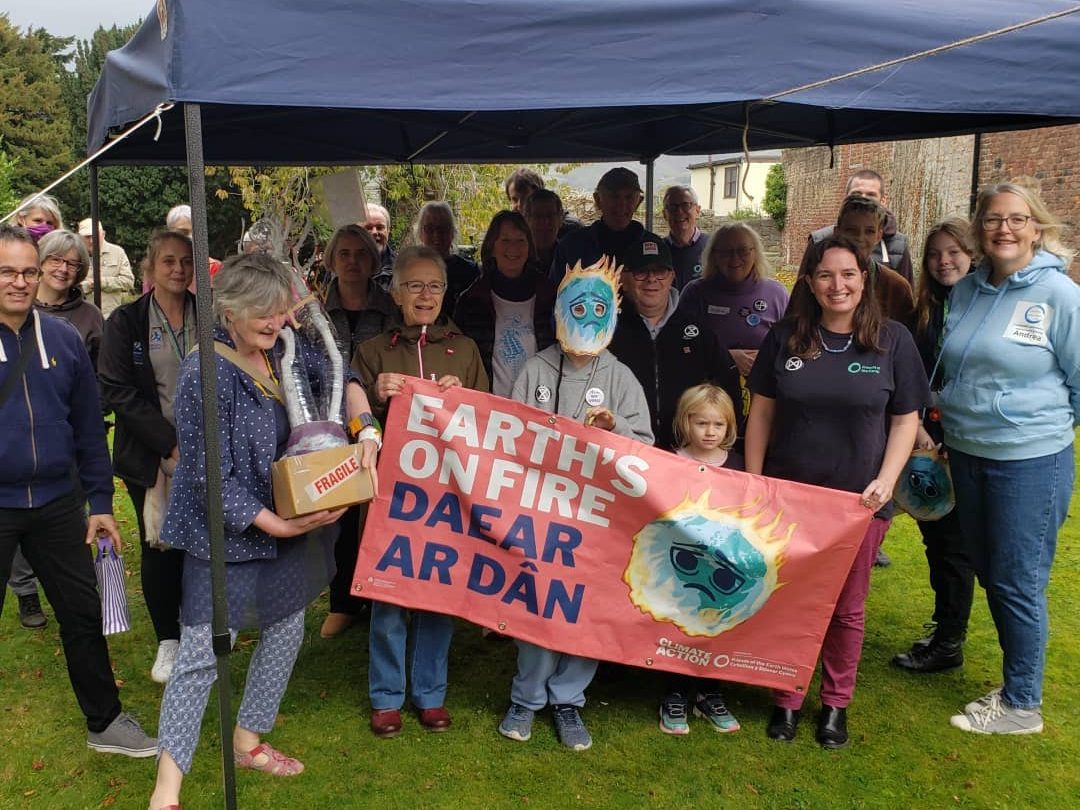 Friends of the Earth Ruthin at the Global Day of Climate Action